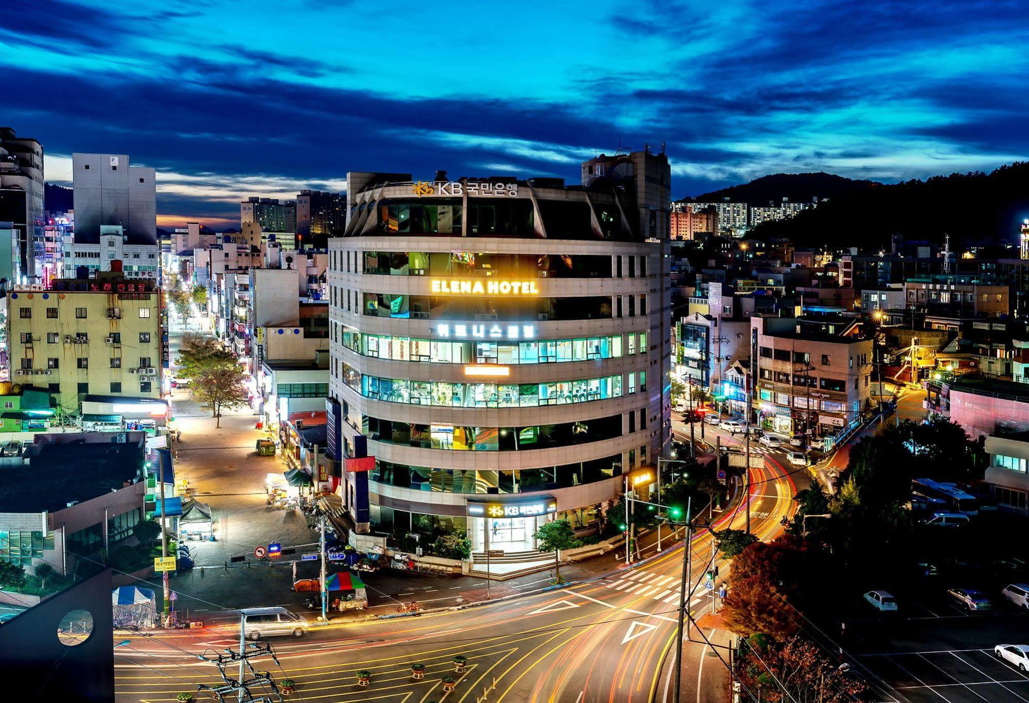 Elena Business Hotel Yeosu Eksteriør bilde